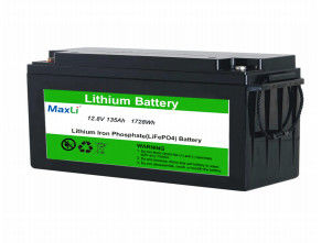 Customized 12V 135ah Lithium Battery Bluetooth RV Battery Pack CE UN RoHS Certification