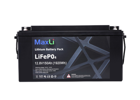Hafif 12V 150Ah Lityum Lifepo4 Pil Paketi Derin Döngü